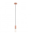 Moderna Modern Hanging Socket Red Copper