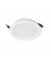 Technical and modern recessed ceiling light Bella white