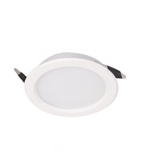 Plafonnier encastrable technique et moderne Bella blanc en métal