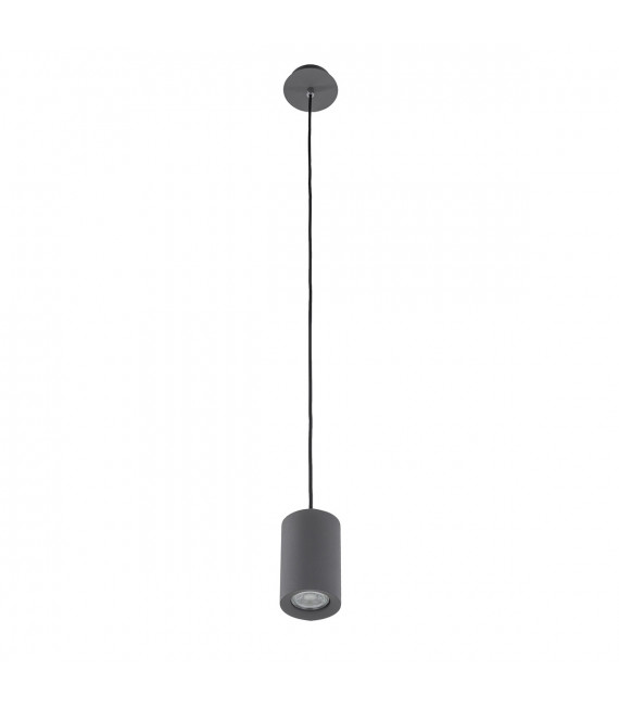 Moderna lampada a sospensione Jet mini grigia