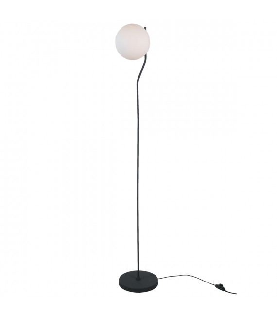 Lámpara de pie moderna Carimi Satin negro