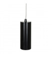 Suspension technique et moderne Moldes Medium BL Pendant 3000K Noir