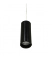 Suspension technique et moderne Moldes Medium BL Pendant 3000K Noir