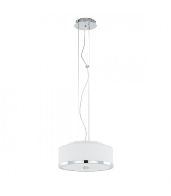 Lámpara colgante moderna Loris Chrome