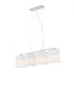 Classic Antonio Chrome pendant light 4 bulbs