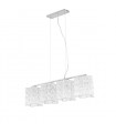 Classic Antonio Chrome pendant light 4 bulbs