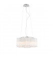 Classic pendant Antonio Chrome 6 bulbs