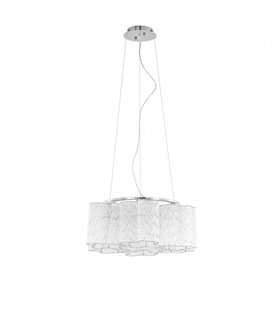 Lampada a sospensione classica Antonio Chrome