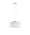 Classic pendant Antonio Chrome 6 bulbs