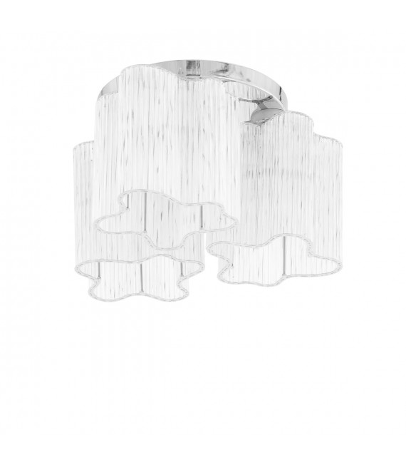 Classic pendant Antonio Chrome 3 bulbs