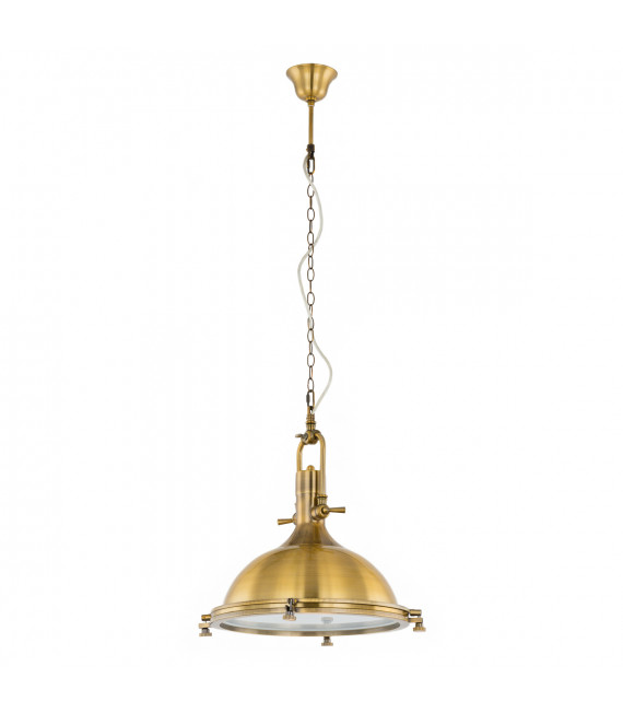 Industrial and retro pendant lamp Madison Antique bronze