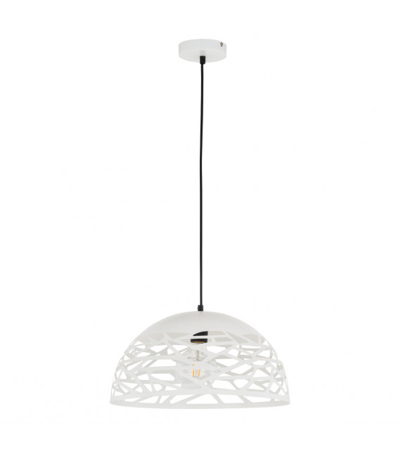 Modern suspension Armand White carpet