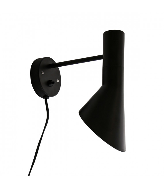 Modern wall light Volta Black