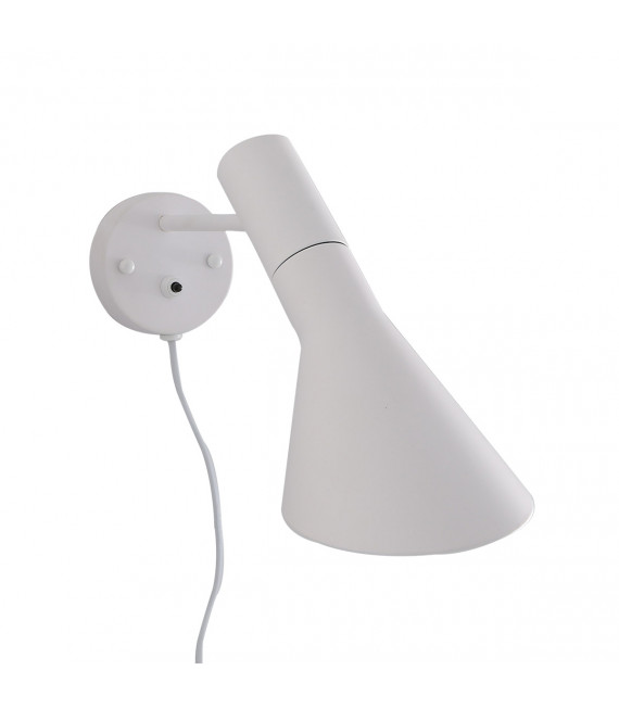 Modern wall lamp Volta white
