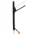 Industrial and retro wall light Dexter Black
