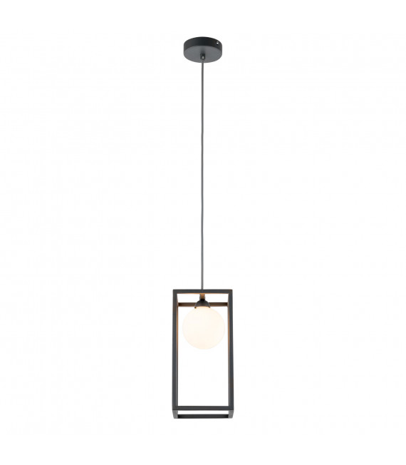 Lampada a sospensione industriale e retrò grigio margherita