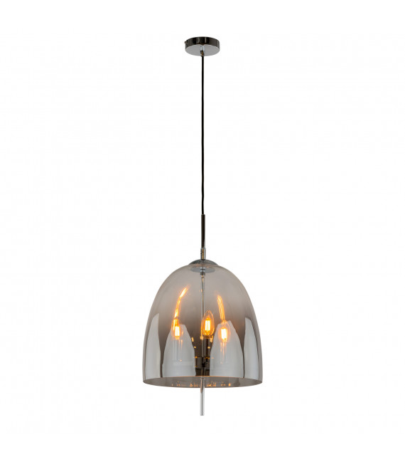 Moderne Pendelleuchte Alan Chrome