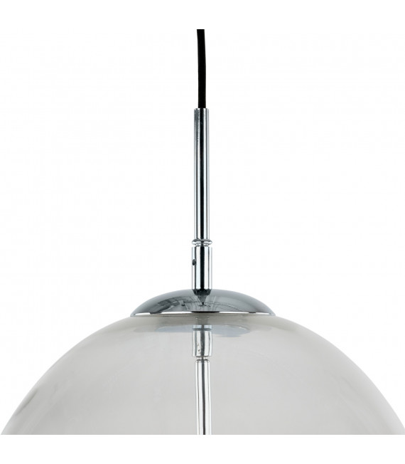 Suspension moderne Alan Chrome 4 ampoules