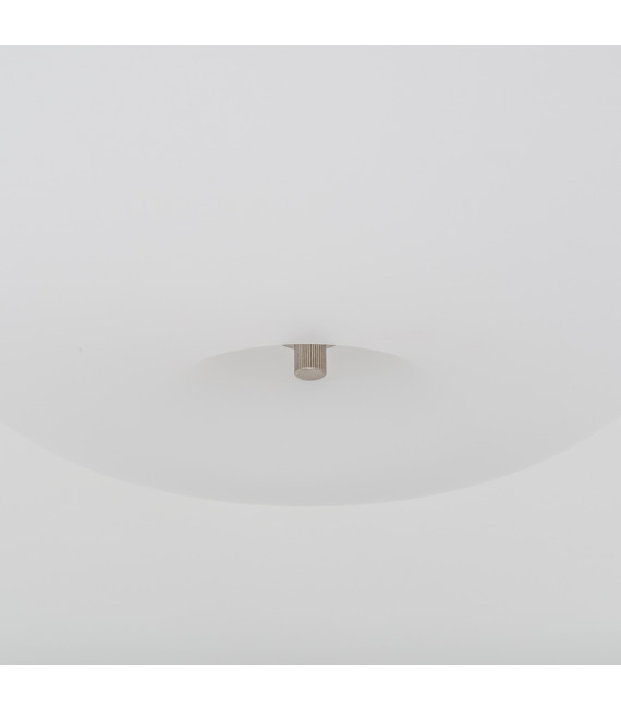 Moderna lampada a sospensione Ufo bianca