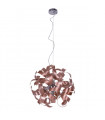 Suspension moderne Carrick Cuivre
