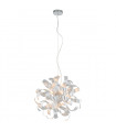 Suspension moderne Carrick argent