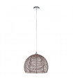 Suspension moderne Justin Chrome, cuivre