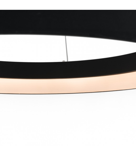 Technische und moderne Pendelleuchte Regallo Black