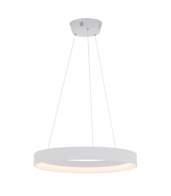 Technical and modern pendant light Regallo white