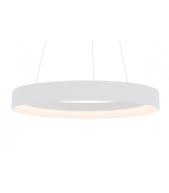 Technical and modern pendant light Regallo white
