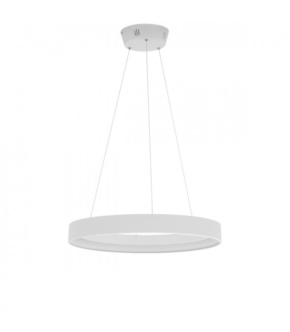 Technical and modern pendant light Regallo white