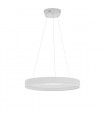 Technical and modern pendant light Regallo white