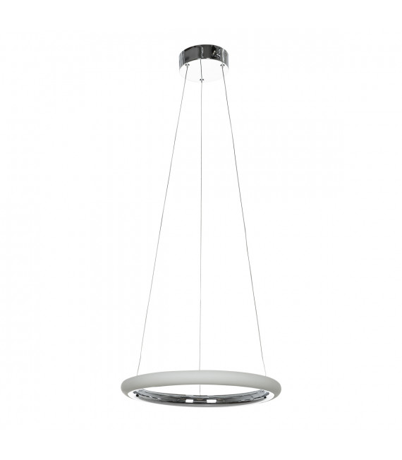 Moderne Pendelleuchte Saturn Chrome