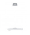 Modern hanging lamp Blossom Chrome, clear
