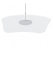 Modern hanging lamp Blossom Chrome, clear