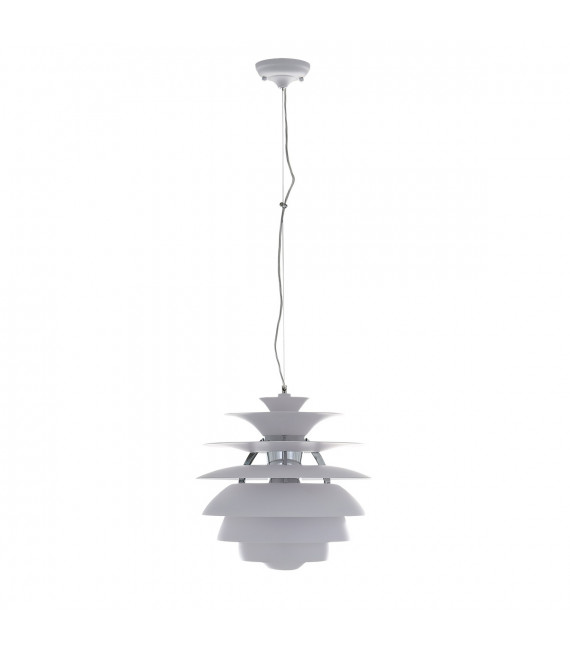 Modern white Wes hanging lamp