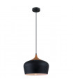 Modern hanging lamp Britta Black