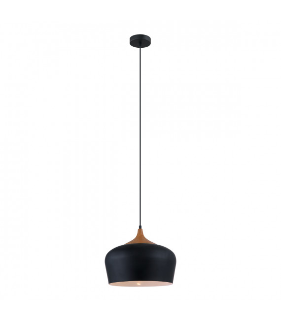 Lámpara colgante moderna Britta Black