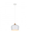 Modern suspension Britta white, steel and aluminum