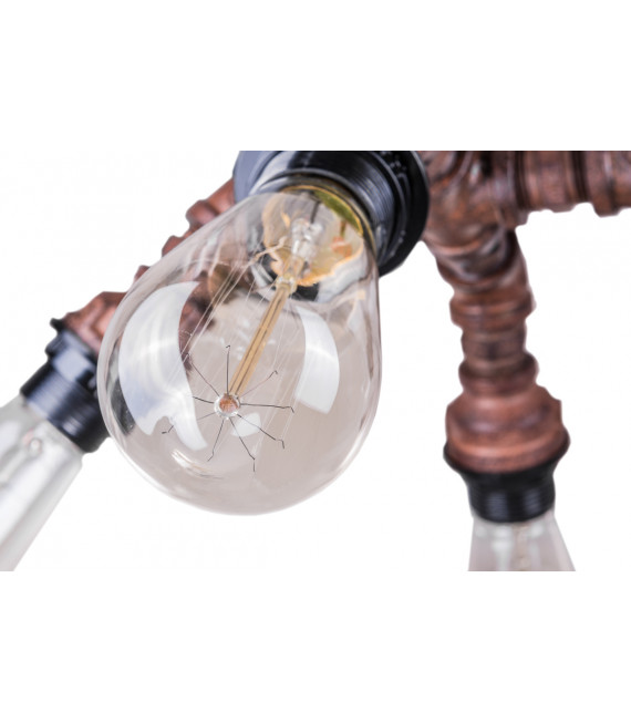Industrial and retro suspension Manila Rusty