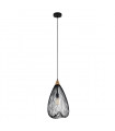 Industrial and retro pendant lamp Nuka Black