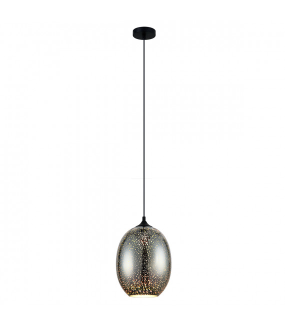 Moderne Pendelleuchte Andromeda 3D Schwarz, farbig