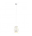 Modern pendant Harley white 1 bulb