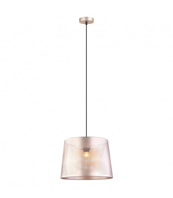 Modern pendant light Tarla in steel