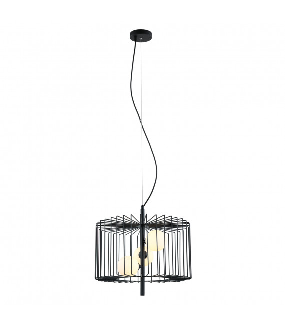 Moderna lampada a sospensione Daren Black