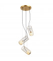 Suspension moderne Coco 3 ampoules