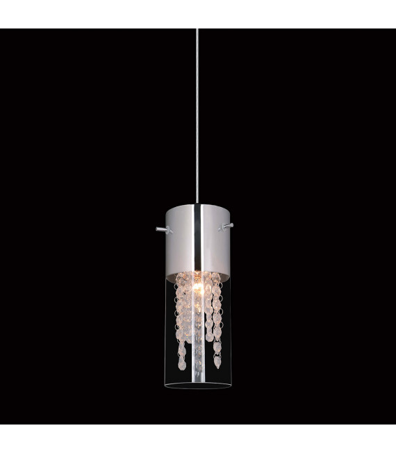 Marqu Chrome Kristall Pendelleuchte
