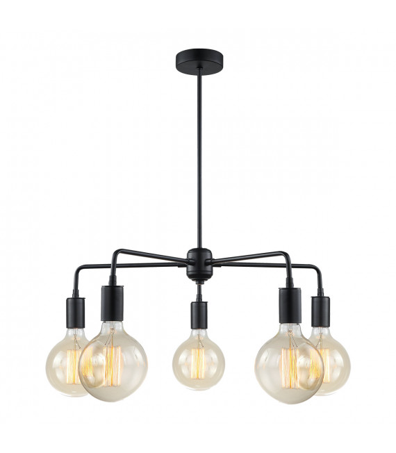 Moderne Pendelleuchte Malene Black