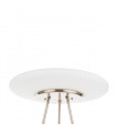 Lampadaire moderne Ufo X blanc