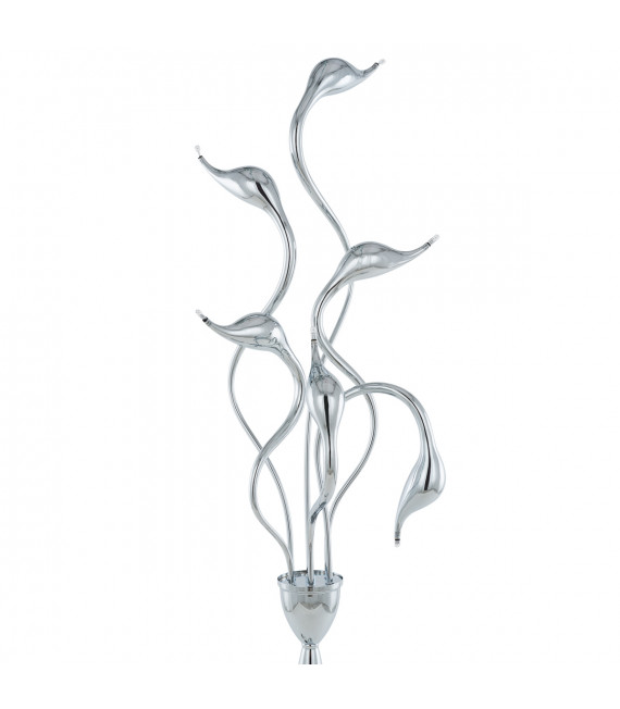 Moderne Stehlampe Swan Chrome