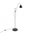 Lampadaire classique Evato Noir